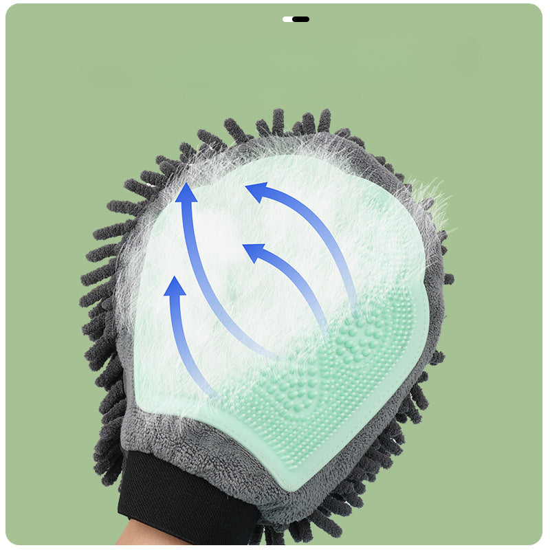 2-in-1 Grooming Glove