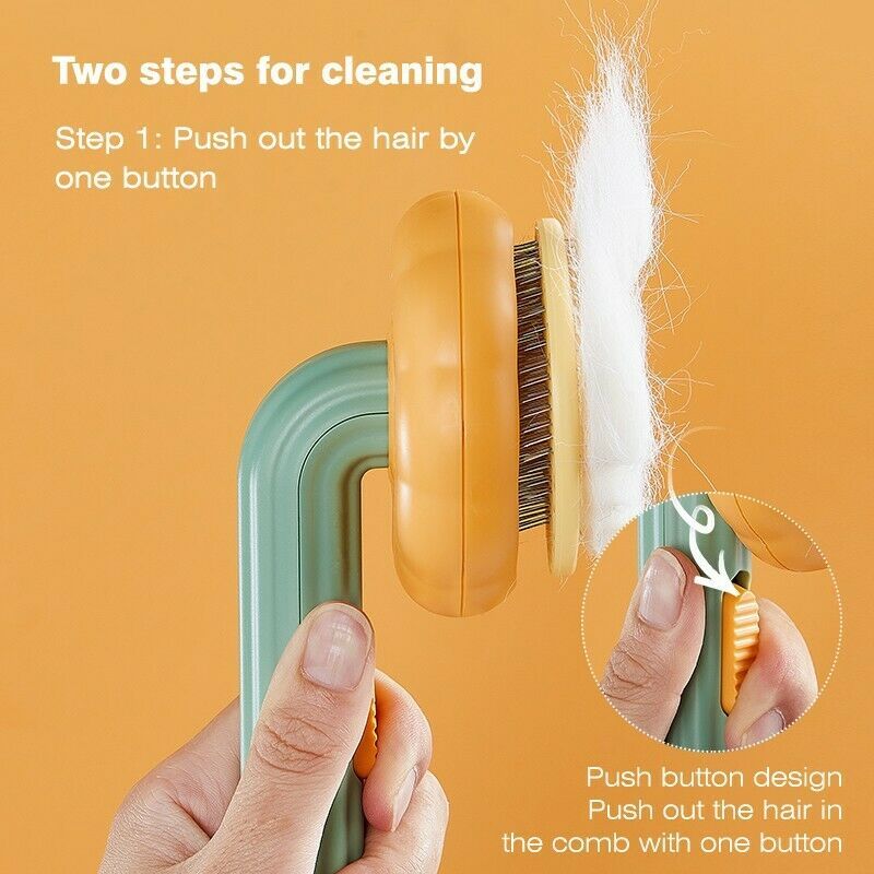 Pet Grooming Pumpkin Brush