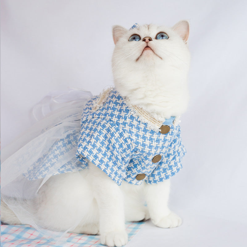Pet Cat Tulle Tutu Skirt